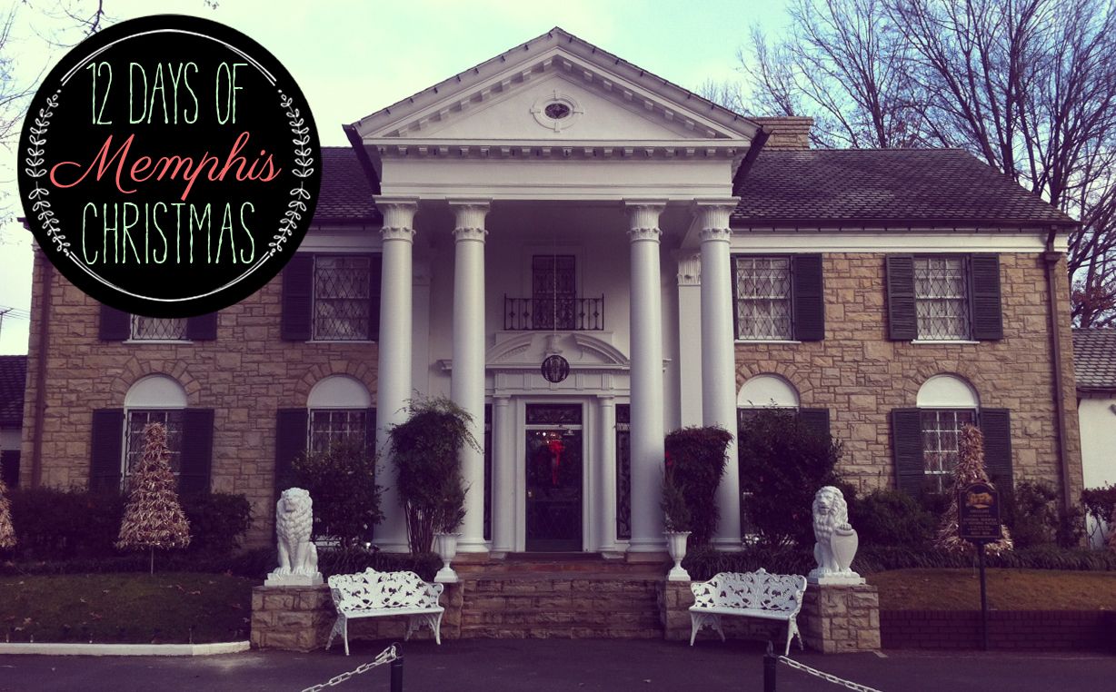 12 Days of Memphis Christmas - Graceland // Ten Feet Off Beale http://www.tenfeetoffbeale.com