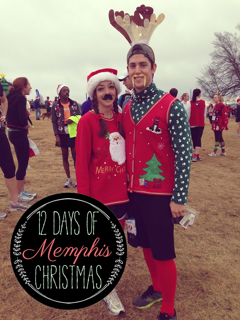 12 Days of Memphis Christmas: Ugly Sweater Run // Ten Feet Off Beale http://www.tenfeetoffbeale.com