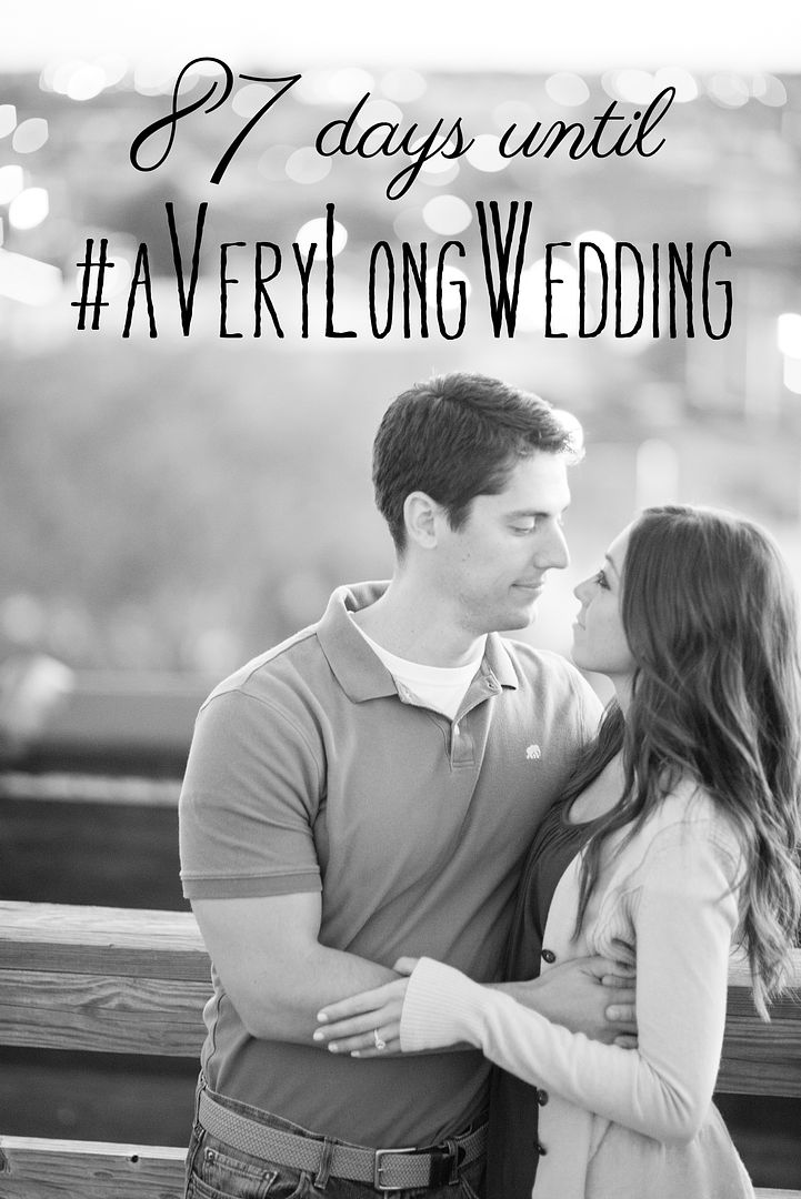 Countdown to #aVeryLongWedding