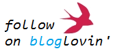 Follow on Bloglovin