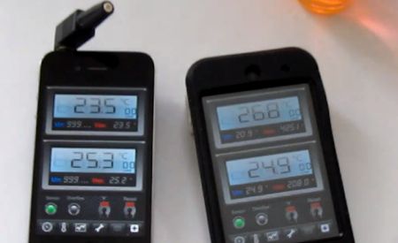 termometro infrarojo para iphone