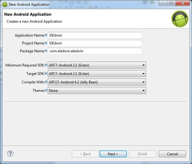 configurar proyecto android