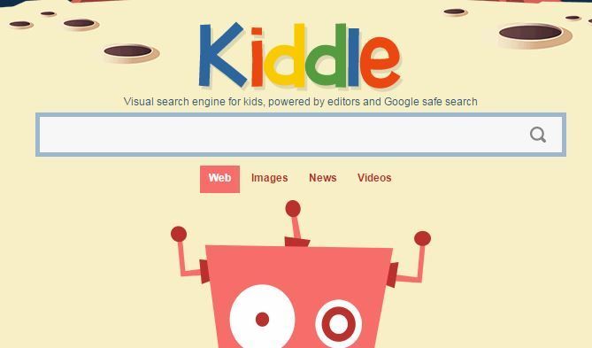 kiddle página principal buscador