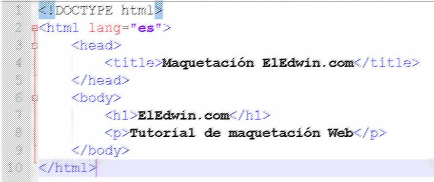 tutorial maquetacion web html