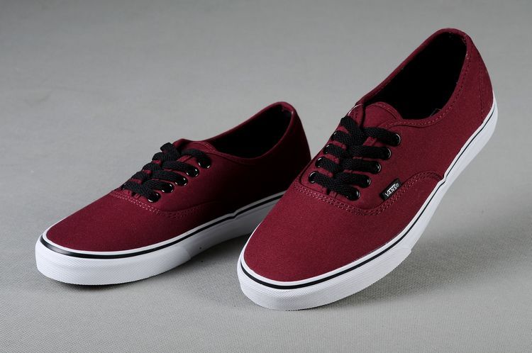 Vans Damskie Bordowe Vans Damskie Bordowe