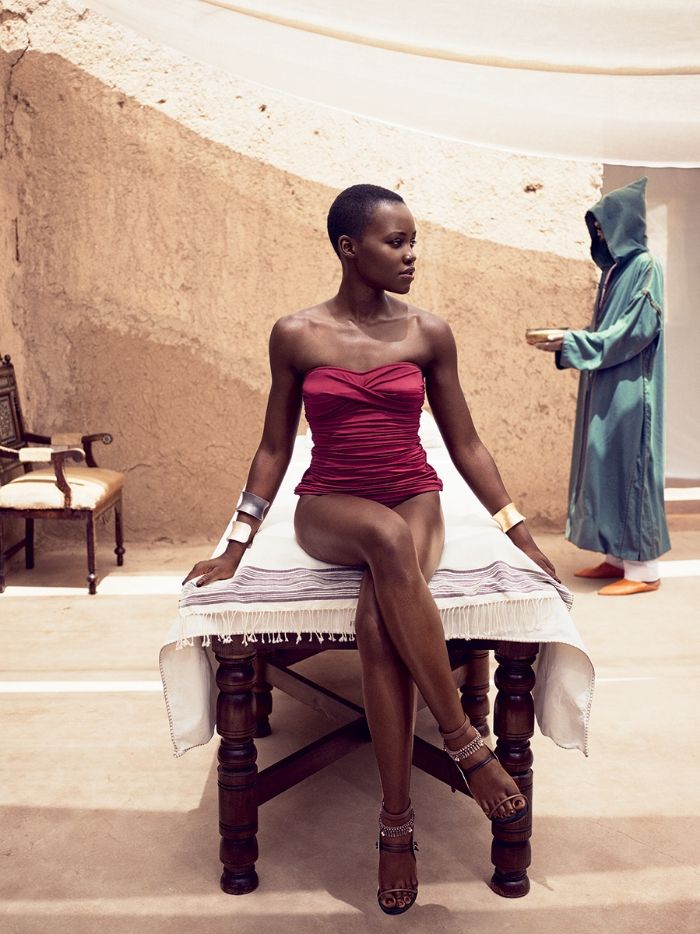 Lupita Nyong'o for US Vogue's July Issue