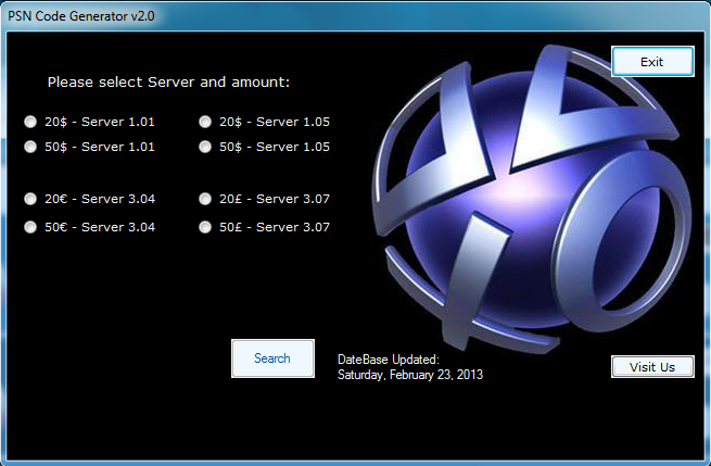 Download the PSN Code Generator Cheat Tool and enjoy the game ...