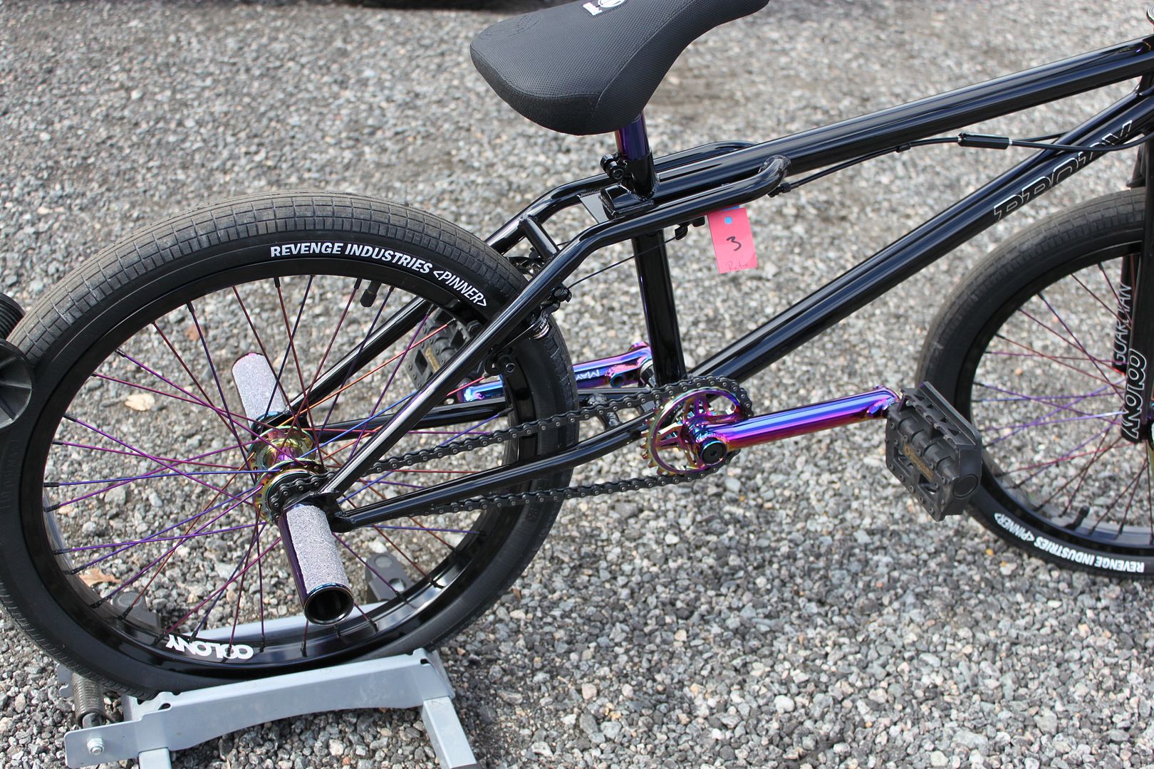 Colony PRODY 20.6"TT build w/ rainbow/jet fuel parts.