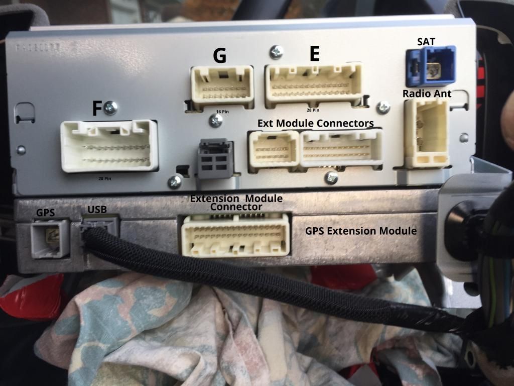 Aftermarket & Cross Model Year Nav Stereo Install - Page 3 ... xm radio wire diagram 