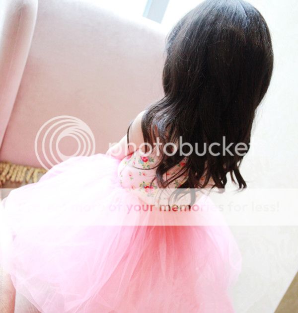 Baby Toddler Clothing Girls Floral Print Chiffon Pink Dress 2T
